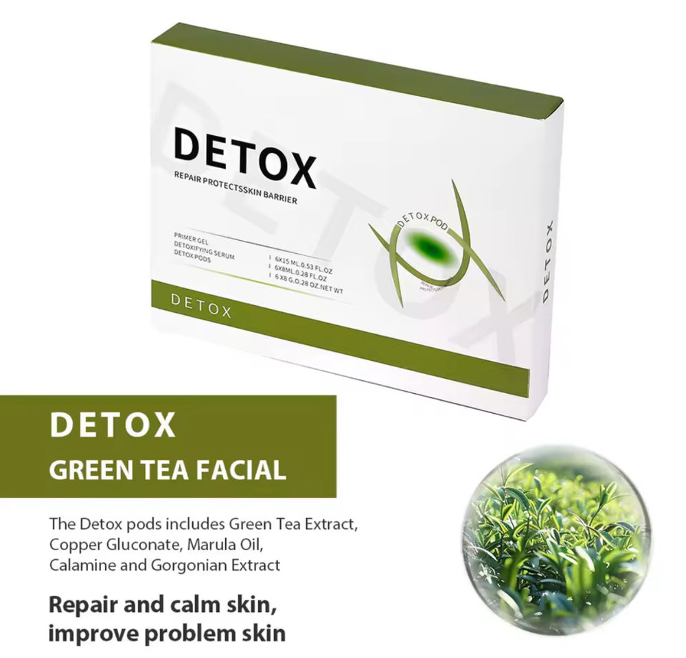 Detox pod kit for oxygen facial
